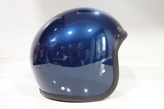A ESTRENAR Casco Retro DMD Deep Blue Talla XS