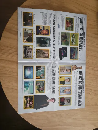 Álbum Cromos Harry Potter Panini Los Crímenes de G