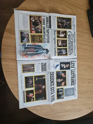 Álbum Cromos Harry Potter Panini Los Crímenes de G