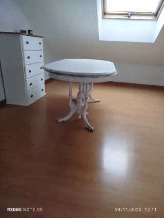 Mesa de salón grande de madera medidas  1,70 x 90.