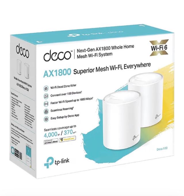 TP-Link Deco X20 (2 Unidades) WiFi 6 Mesh