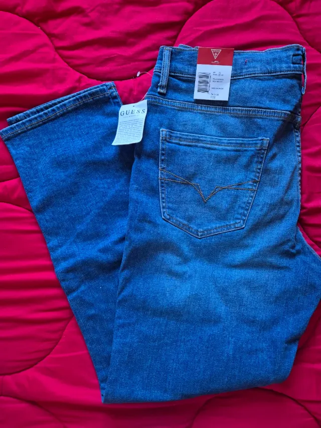Pantalón Guess Azul Talla M