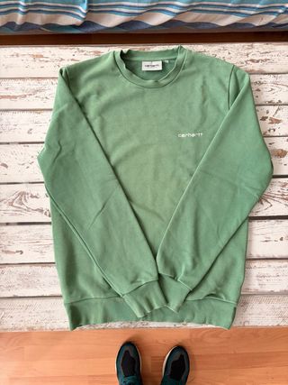 Sudadera Carhartt verde talla S