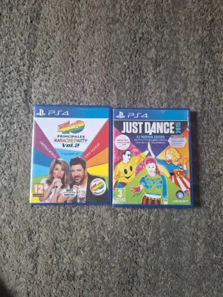 Juegos PS4: Just Dance 2015 y Karaoke Party Vol.2