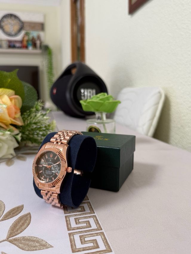 Orologio Sky-Dweller Everose Oro Rosa