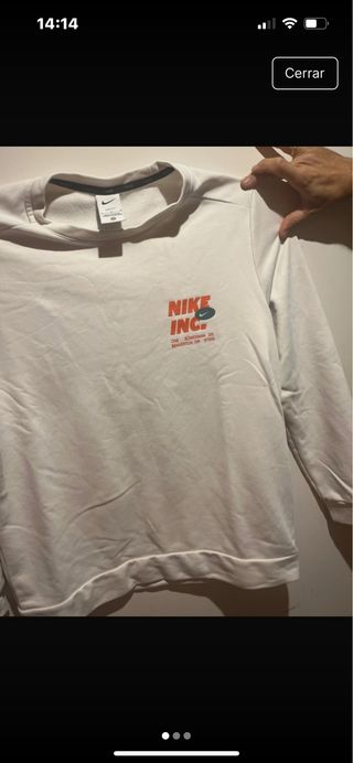 Sudadera Nike Blanca