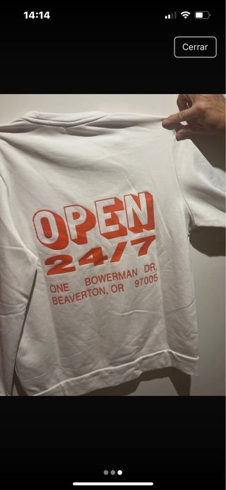 Sudadera Nike Blanca