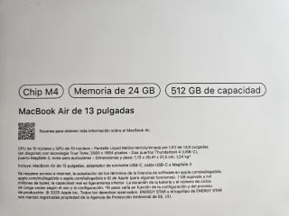 NUEVO - MacBook Air 13' M4