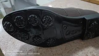 Botines de golf marrones