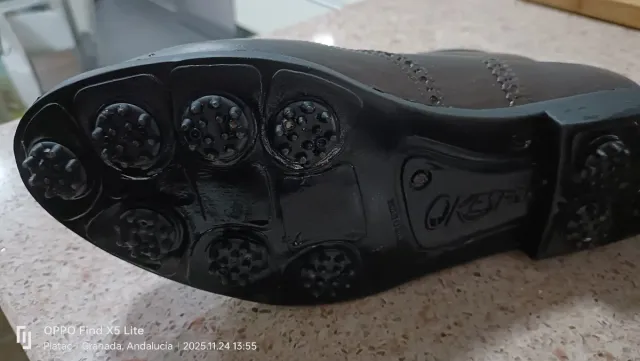 Botines de golf marrones