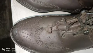 Botines de golf marrones