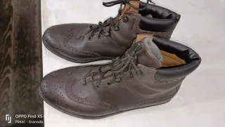 Botines de golf marrones