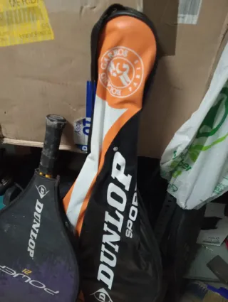 Raquetas de Tenis Dunlop y Funda Roland Garros