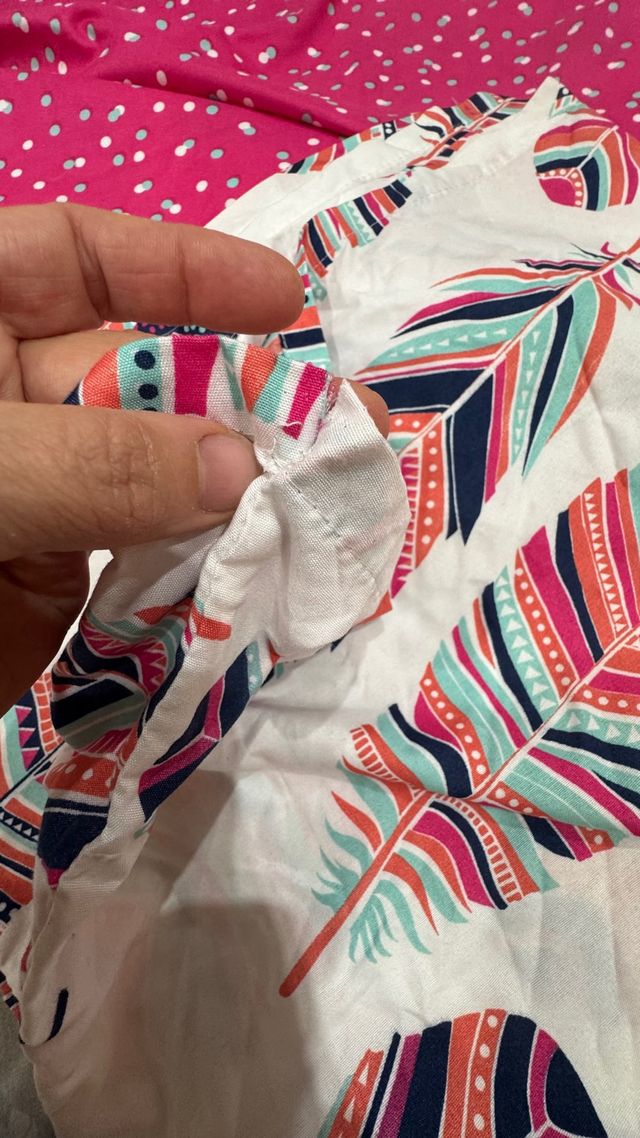 Funda Nórdica Individual Plumas Multicolor