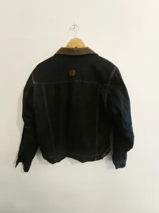 Chaqueta vaquera Timberland azul y marrón