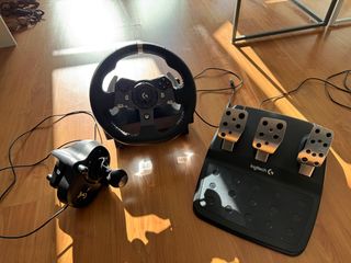 Volante Logitech G920 + Shifter Xbox/PC