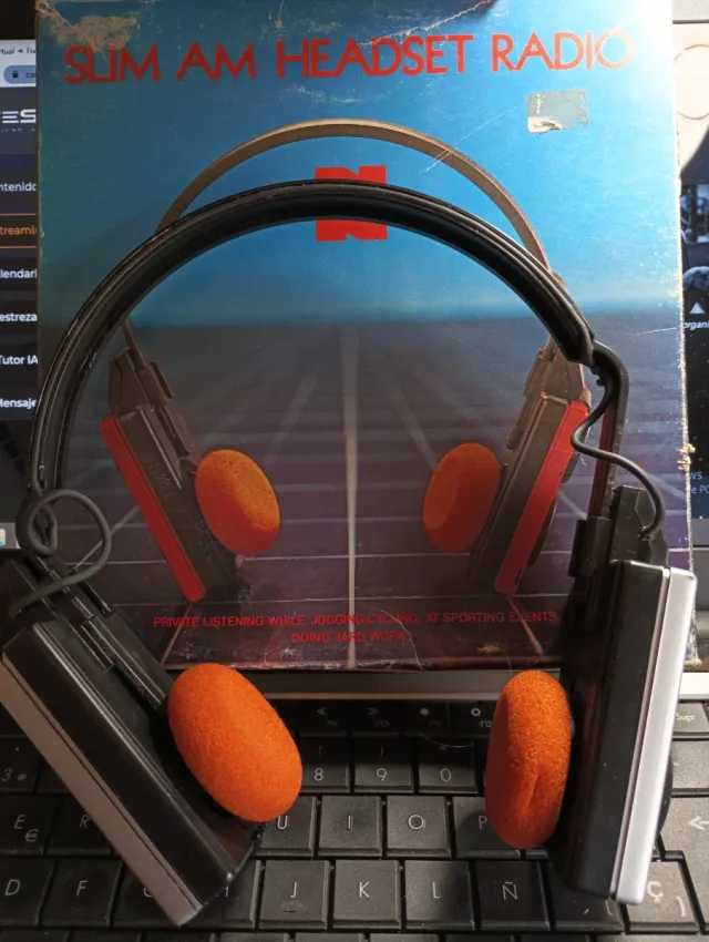 Radio Auricular Slim AM Newtone Años 70