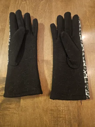 Guantes Cosayo Leopardo con Lazo Negro