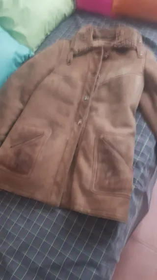 Abrigo piel borreguito muy calenti