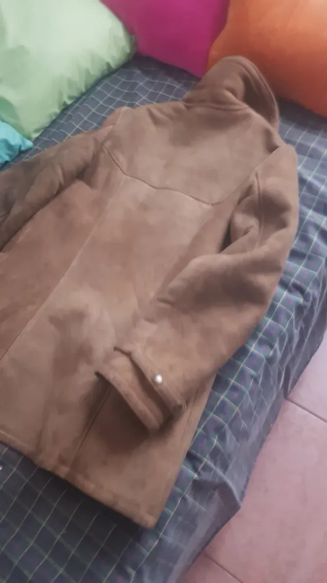 Abrigo piel borreguito muy calenti