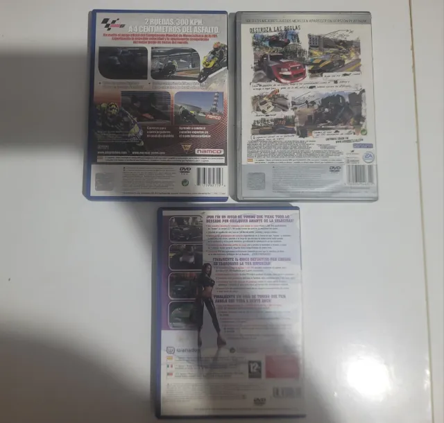 Juegos PS2: MotoGP 4, Burnout 3, RPM Tuning