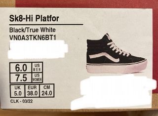 Zapatillas Vans Sk8-Hi Plataforma Negras