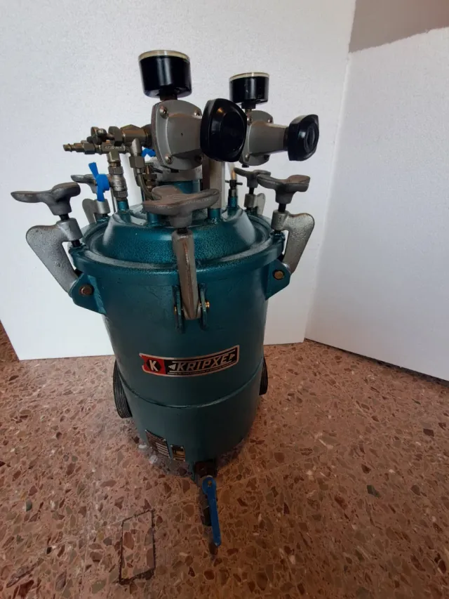 Tanque Presión Gotele Pintura Kripxe profesional.