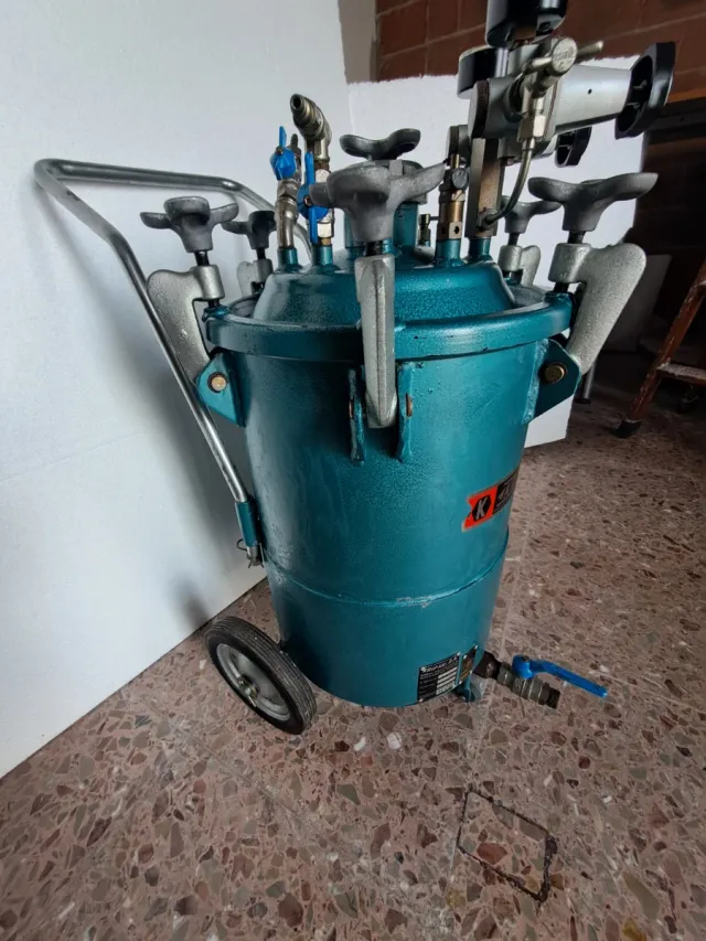 Tanque Presión Gotele Pintura Kripxe profesional.