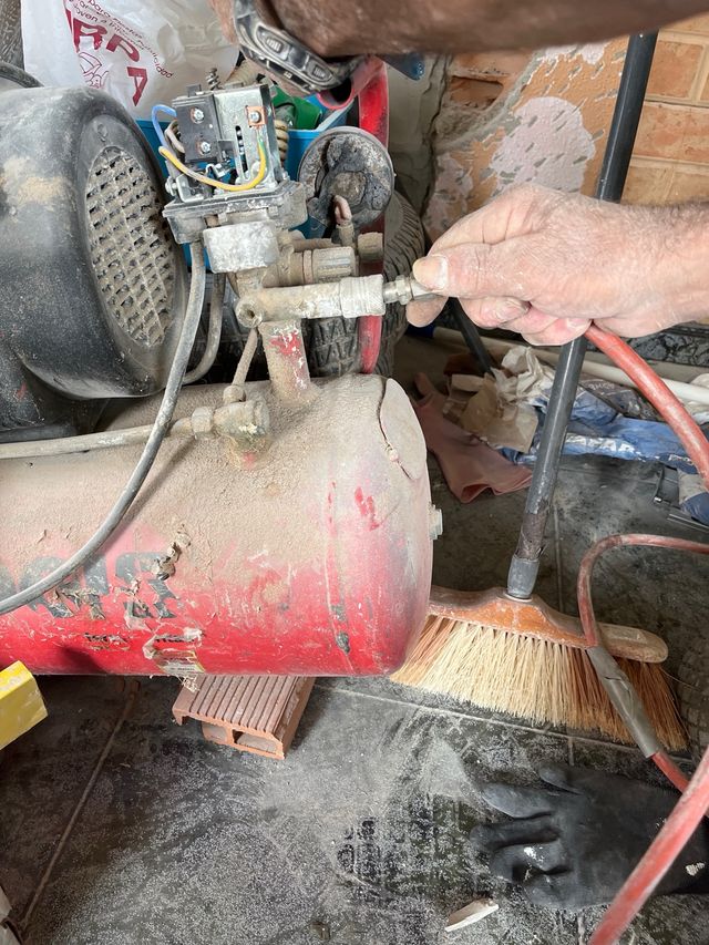 Compresor de aire industrial