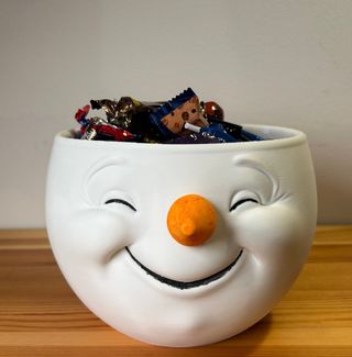 Recipientes Dulces Navideños Cerámica