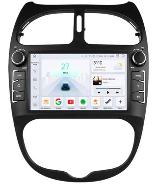 Radio pantalla Peugeot 306,306sw 4GB RAM
