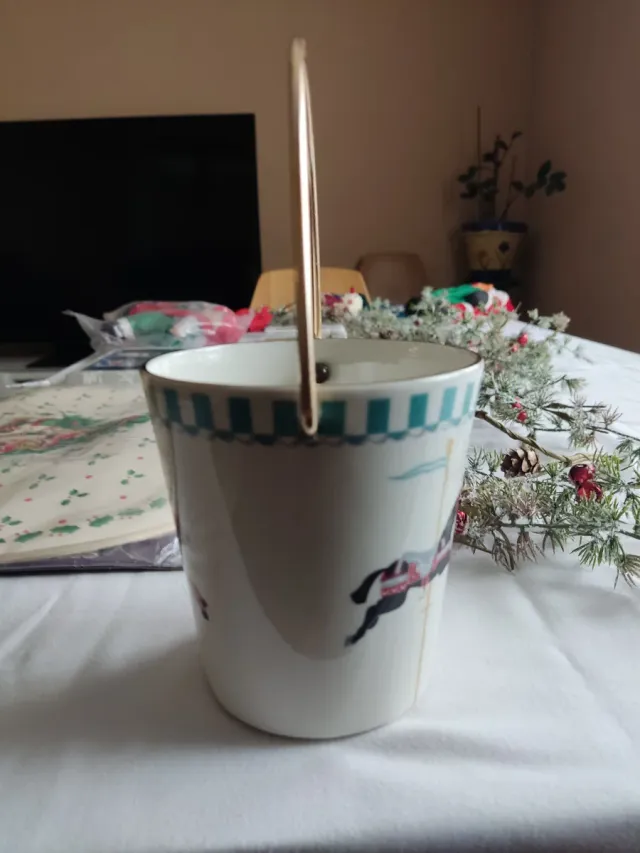 Cubitera Porcelana Vintage