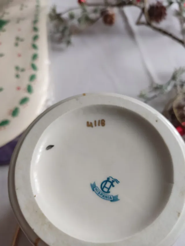 Cubitera Porcelana Vintage