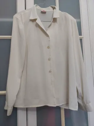 Blusa beige mujer