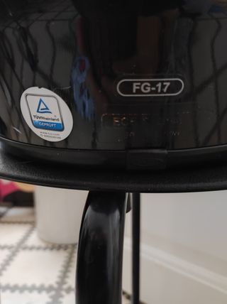 Casco Moto HJC FG17 Talla L Negro Brillo