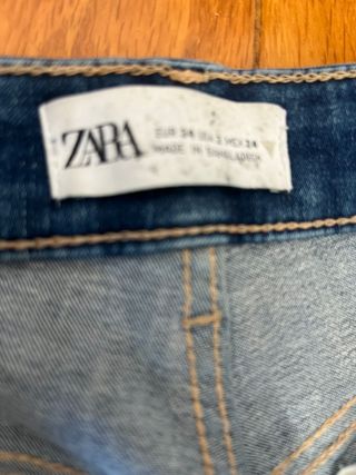 Pantalones tejanos pitillo azules