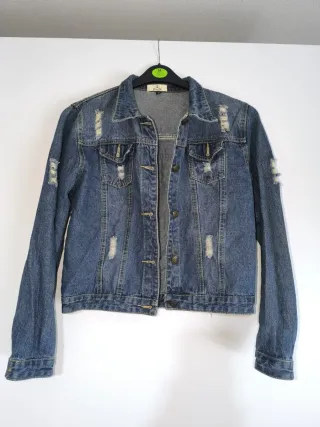 Chaqueta Vaquera Bordada Multicolor