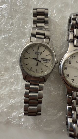 Lote 4 relojes vintage mujer Polens, Radiant