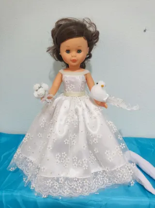 Vestido Novia para Nancys +acc, Modelo exclusivo