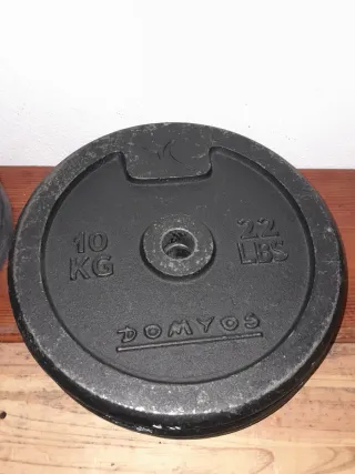 Pesas Gimnasio - Discos y Barra