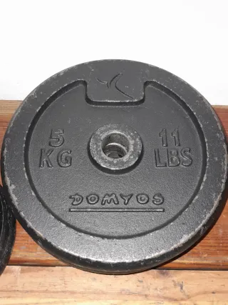 Pesas Gimnasio - Discos y Barra