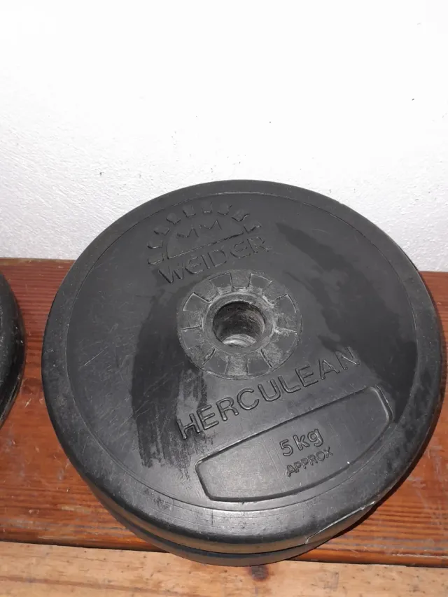 Pesas Gimnasio - Discos y Barra