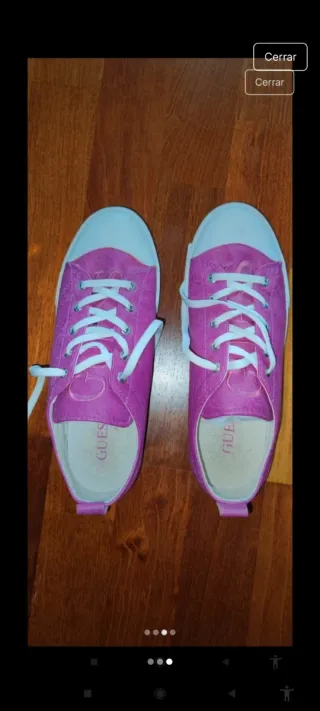 Zapatillas Guess rosas