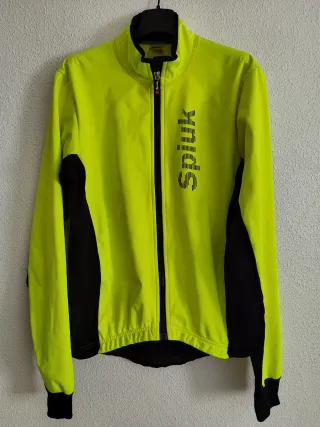 Chaqueta de Ciclismo Spiuk Amarillo Neón