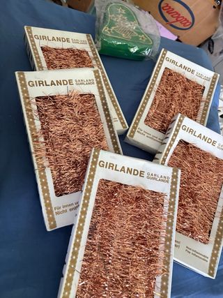 Set 6 pezzi addobbi natalizi