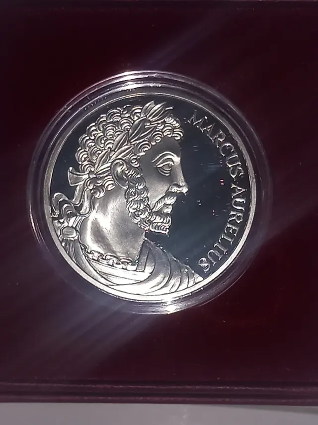 Onza de Plata Marco Aurelio