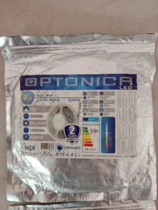 Tiras LED Optonica lote son dos