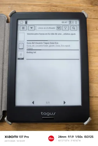 Tagus Gaia Eco Lector Ebook