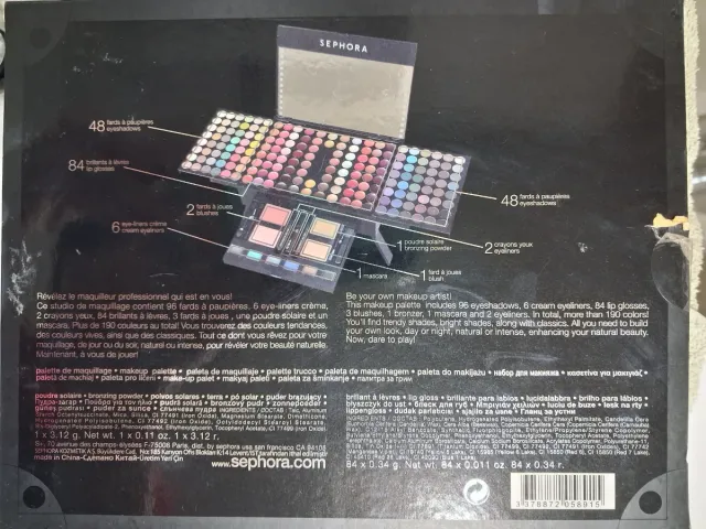 Paleta de Maquillaje Sephora Profesional