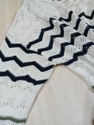 Maglione Filo Bianco e Nero